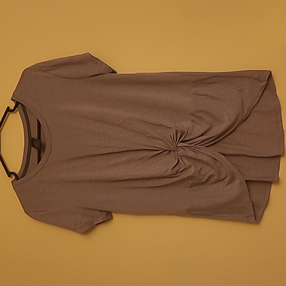 Champion Front Knot Soft Lavender Tee